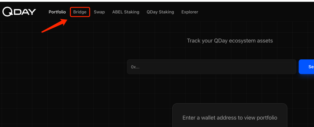 Bridge page interface