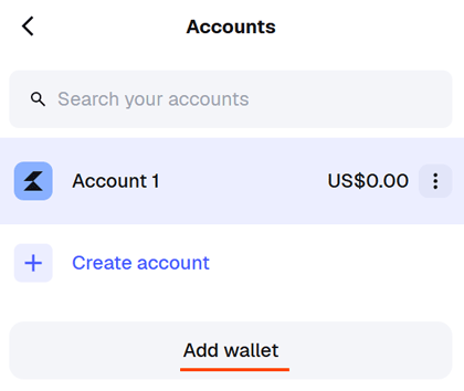 新增 MetaMask 帳戶