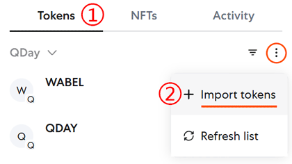 MetaMask 匯入 USD8 代幣1